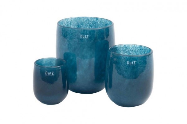 Dutz Vase barrel navy