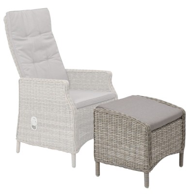 Hocker Beverly naturgrau